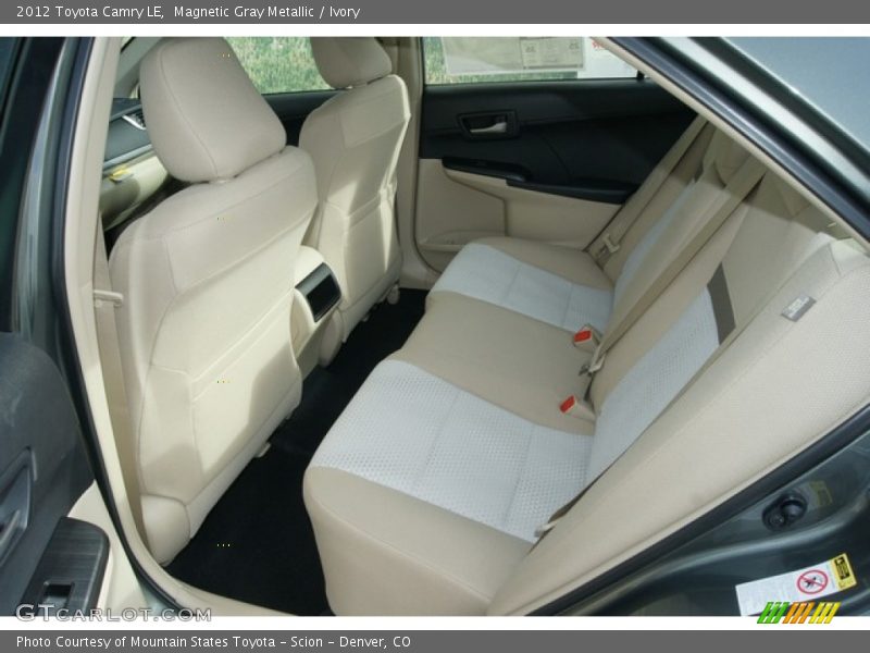 Magnetic Gray Metallic / Ivory 2012 Toyota Camry LE