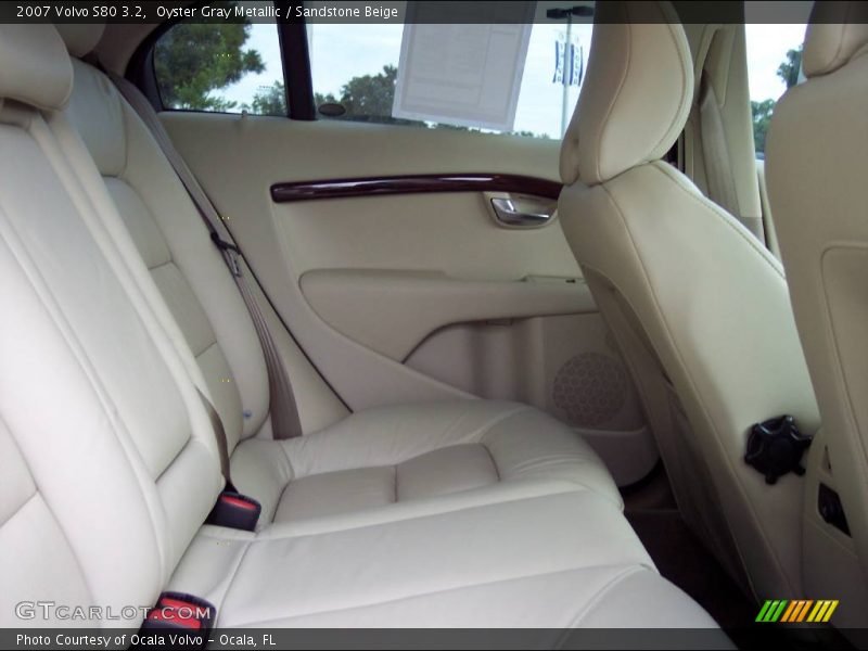 Oyster Gray Metallic / Sandstone Beige 2007 Volvo S80 3.2