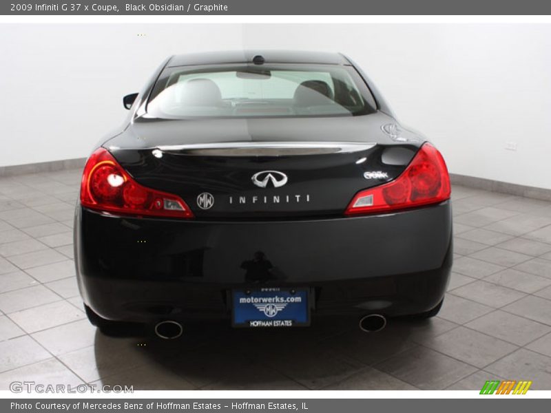 Black Obsidian / Graphite 2009 Infiniti G 37 x Coupe