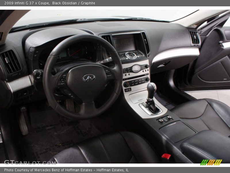 Black Obsidian / Graphite 2009 Infiniti G 37 x Coupe