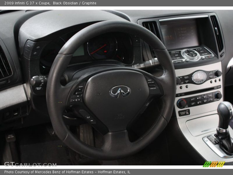 Black Obsidian / Graphite 2009 Infiniti G 37 x Coupe