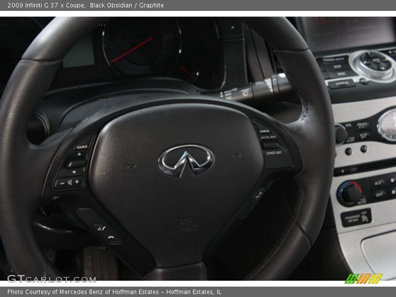 Black Obsidian / Graphite 2009 Infiniti G 37 x Coupe