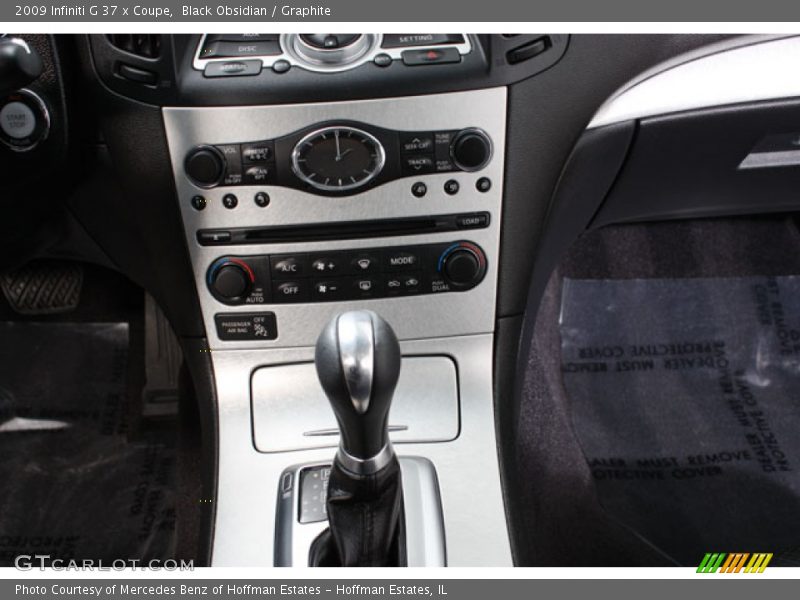 Black Obsidian / Graphite 2009 Infiniti G 37 x Coupe