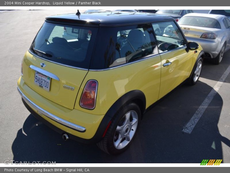 Liquid Yellow / Panther Black 2004 Mini Cooper Hardtop