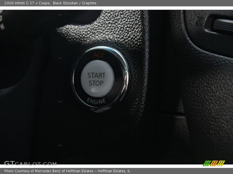 Black Obsidian / Graphite 2009 Infiniti G 37 x Coupe