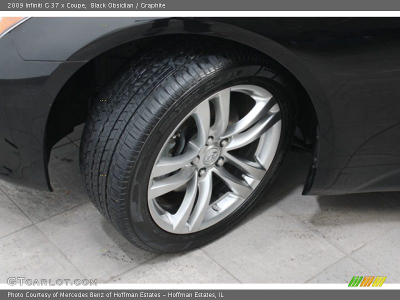 Black Obsidian / Graphite 2009 Infiniti G 37 x Coupe