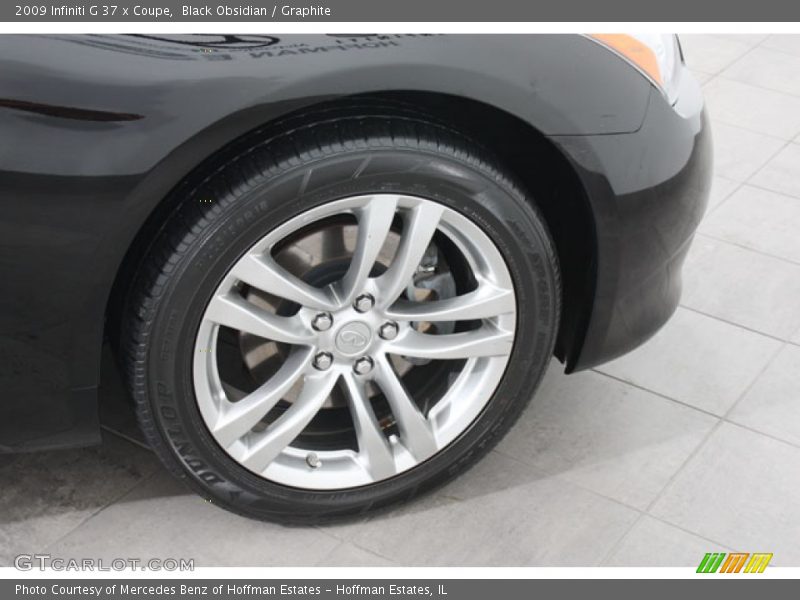 Black Obsidian / Graphite 2009 Infiniti G 37 x Coupe