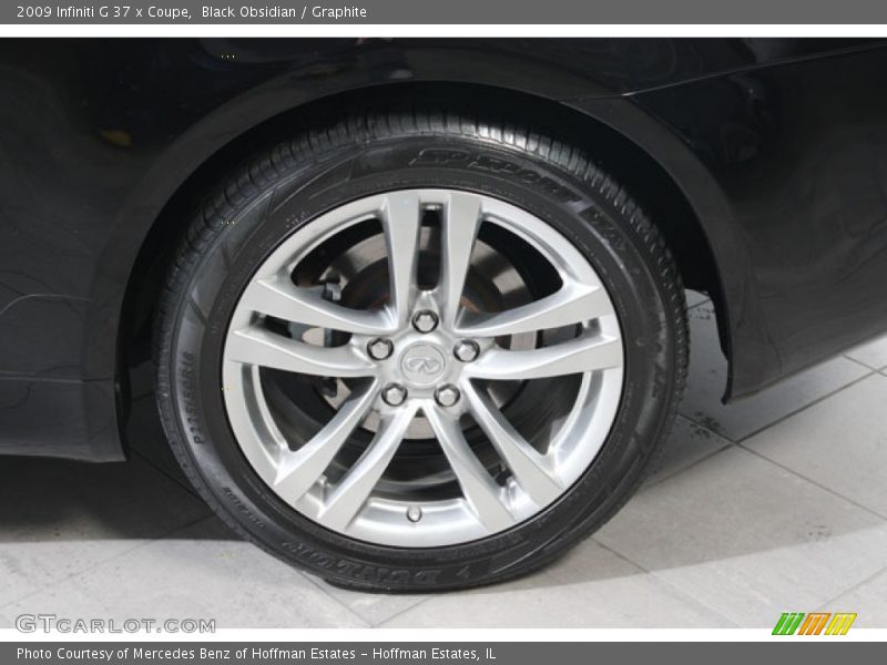 Black Obsidian / Graphite 2009 Infiniti G 37 x Coupe