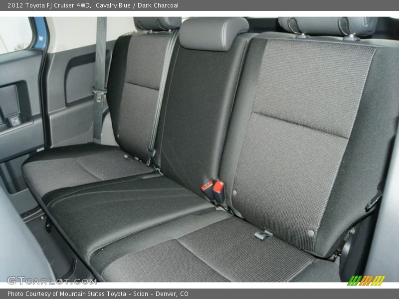 Rear Seat of 2012 FJ Cruiser 4WD