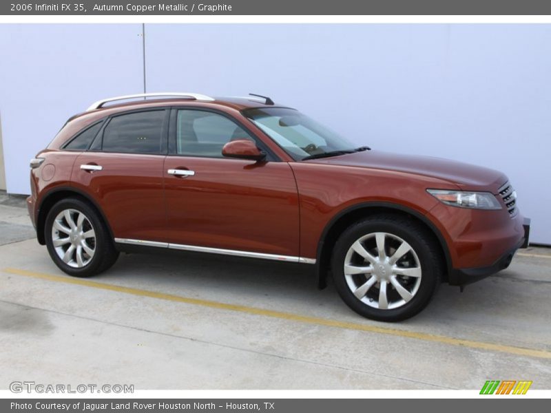 Autumn Copper Metallic / Graphite 2006 Infiniti FX 35