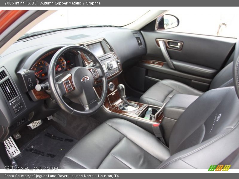 Autumn Copper Metallic / Graphite 2006 Infiniti FX 35