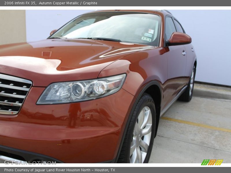 Autumn Copper Metallic / Graphite 2006 Infiniti FX 35