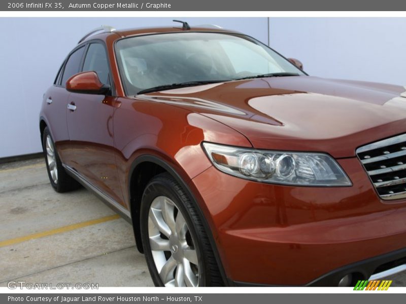 Autumn Copper Metallic / Graphite 2006 Infiniti FX 35