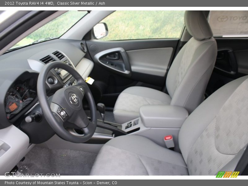 Classic Silver Metallic / Ash 2012 Toyota RAV4 I4 4WD