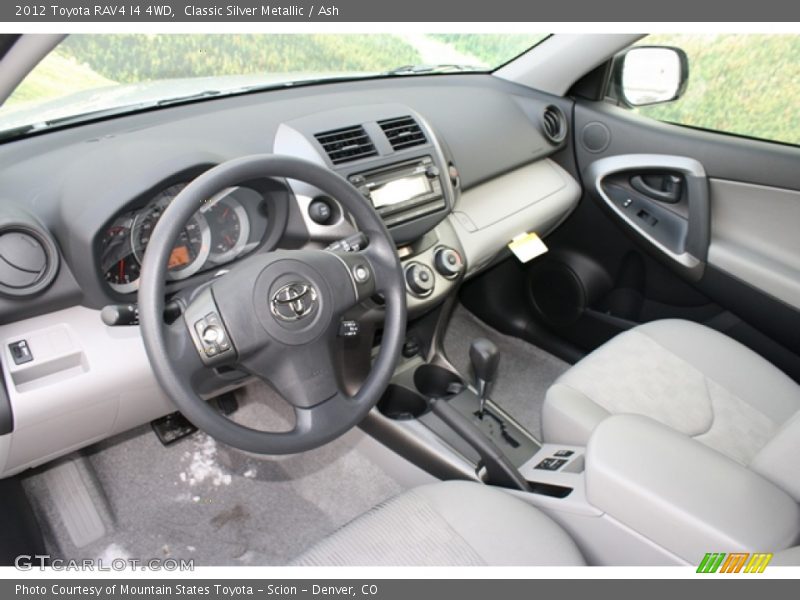  2012 RAV4 I4 4WD Ash Interior