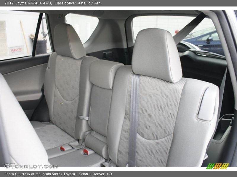  2012 RAV4 I4 4WD Ash Interior