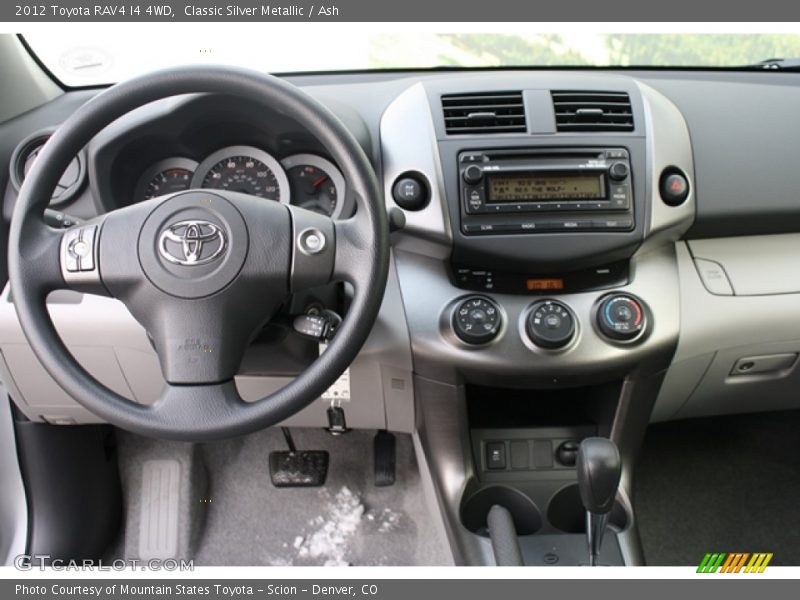 Dashboard of 2012 RAV4 I4 4WD
