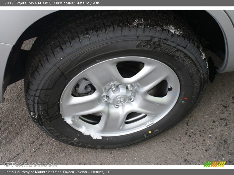 Classic Silver Metallic / Ash 2012 Toyota RAV4 I4 4WD