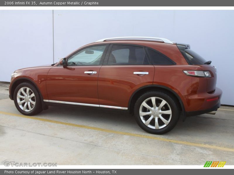 Autumn Copper Metallic / Graphite 2006 Infiniti FX 35