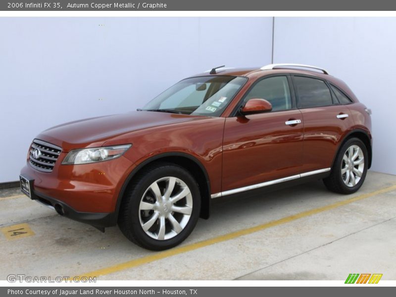 Autumn Copper Metallic / Graphite 2006 Infiniti FX 35