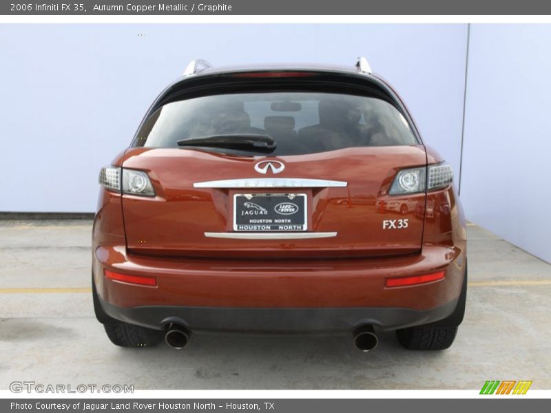 Autumn Copper Metallic / Graphite 2006 Infiniti FX 35