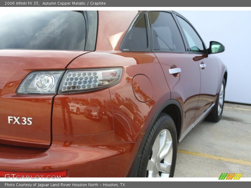 Autumn Copper Metallic / Graphite 2006 Infiniti FX 35