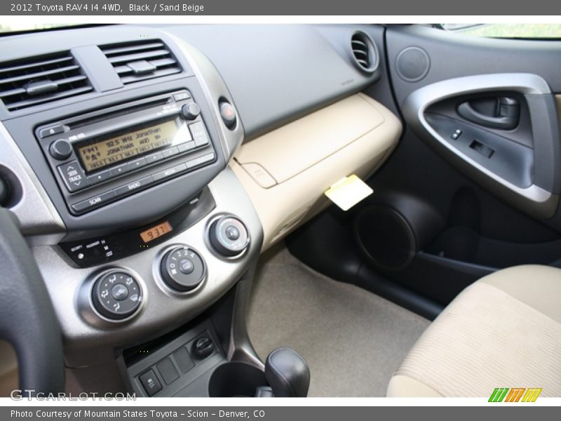 Black / Sand Beige 2012 Toyota RAV4 I4 4WD