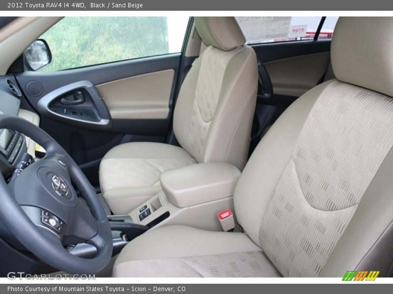 Black / Sand Beige 2012 Toyota RAV4 I4 4WD