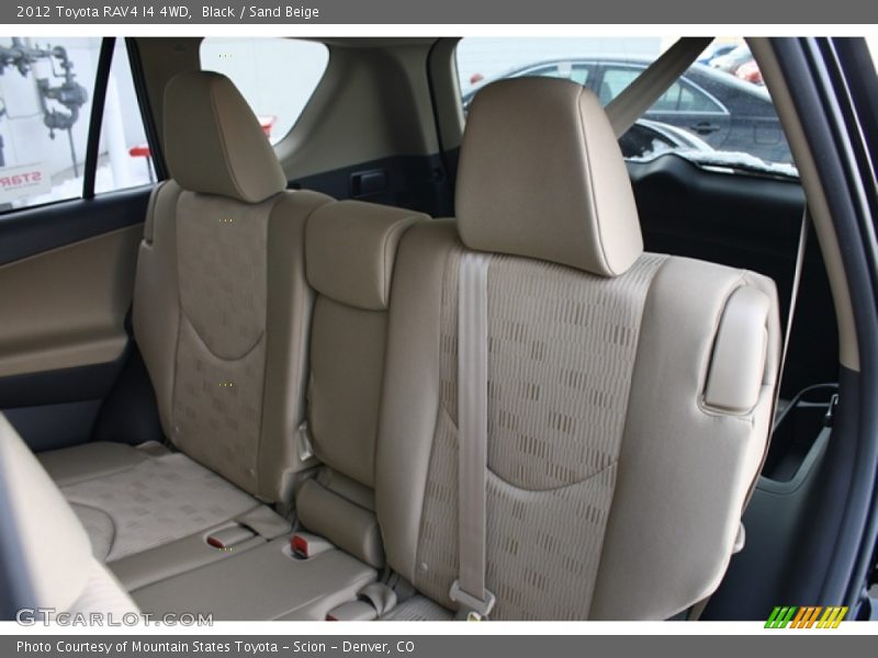 Black / Sand Beige 2012 Toyota RAV4 I4 4WD