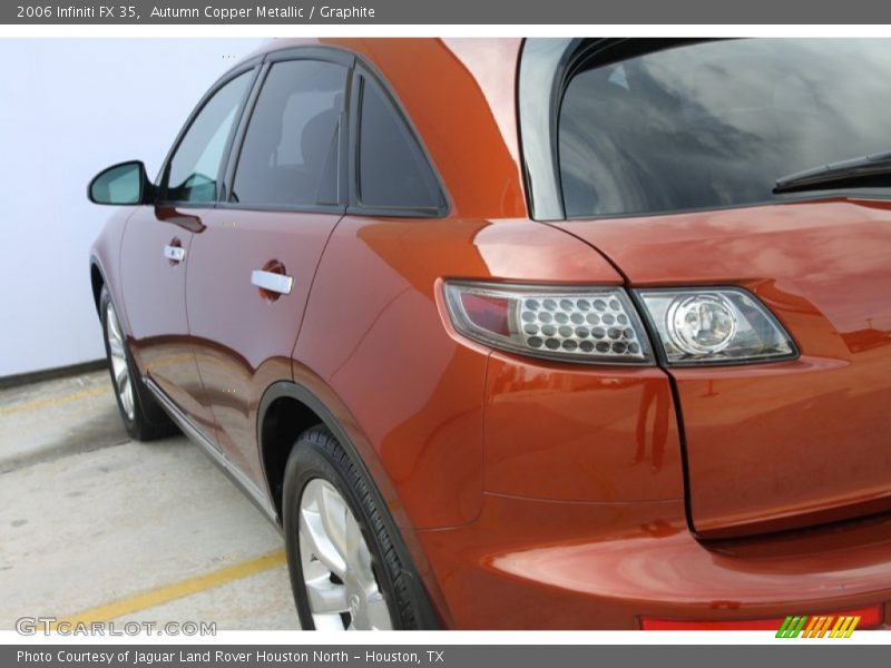 Autumn Copper Metallic / Graphite 2006 Infiniti FX 35