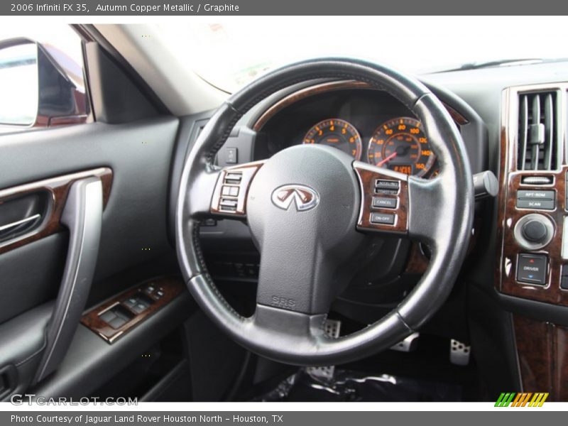 Autumn Copper Metallic / Graphite 2006 Infiniti FX 35