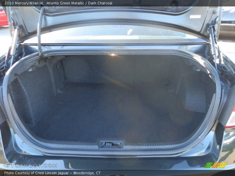 Atlantis Green Metallic / Dark Charcoal 2010 Mercury Milan I4