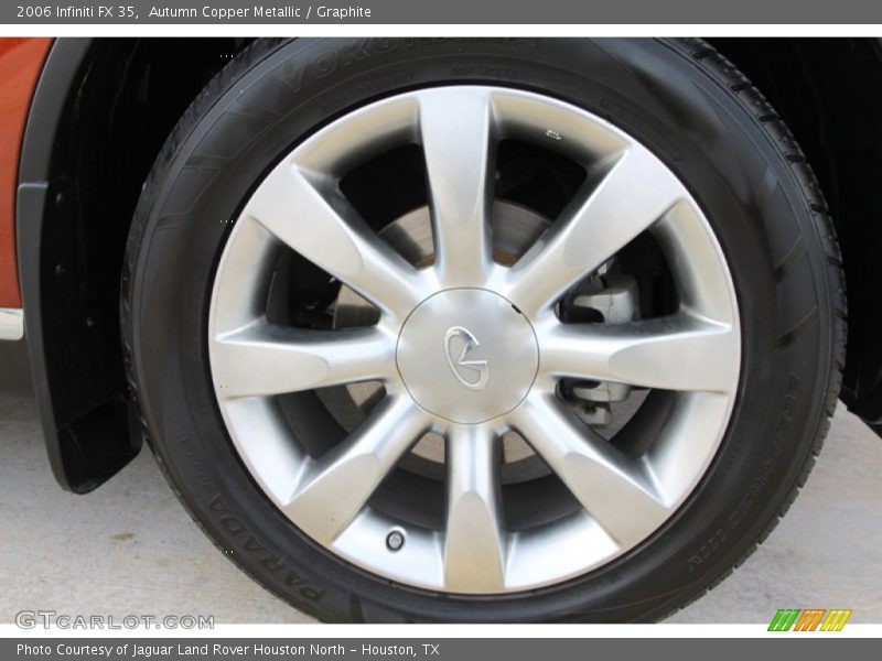 Autumn Copper Metallic / Graphite 2006 Infiniti FX 35