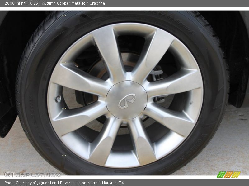 Autumn Copper Metallic / Graphite 2006 Infiniti FX 35