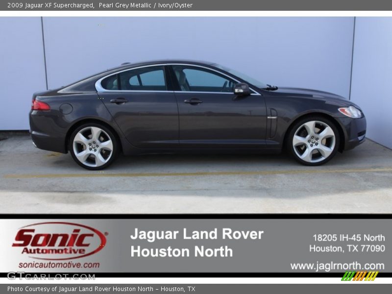 Pearl Grey Metallic / Ivory/Oyster 2009 Jaguar XF Supercharged