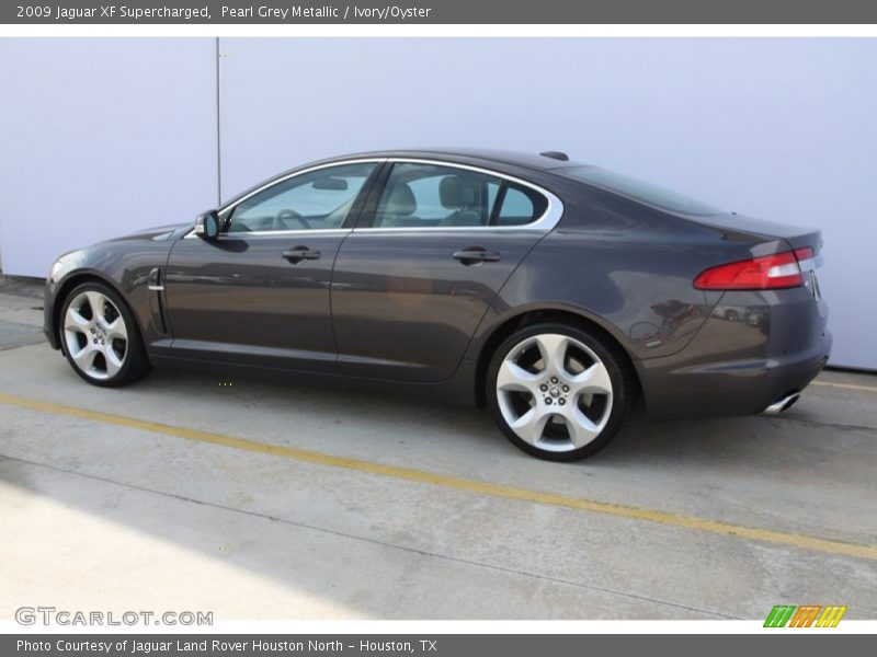 Pearl Grey Metallic / Ivory/Oyster 2009 Jaguar XF Supercharged