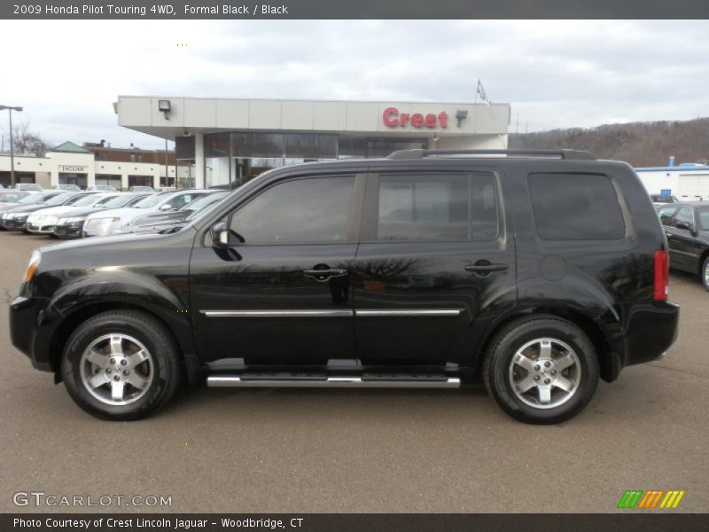 Formal Black / Black 2009 Honda Pilot Touring 4WD