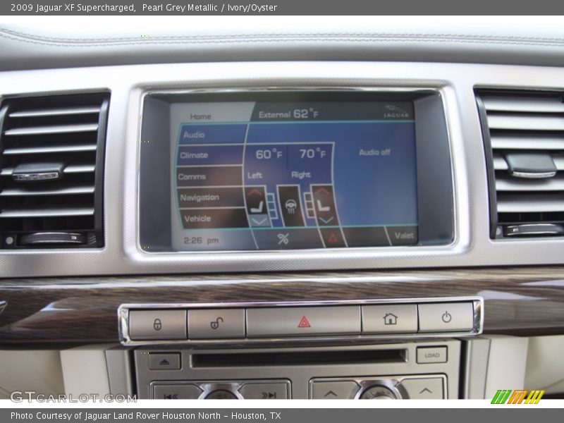 Pearl Grey Metallic / Ivory/Oyster 2009 Jaguar XF Supercharged