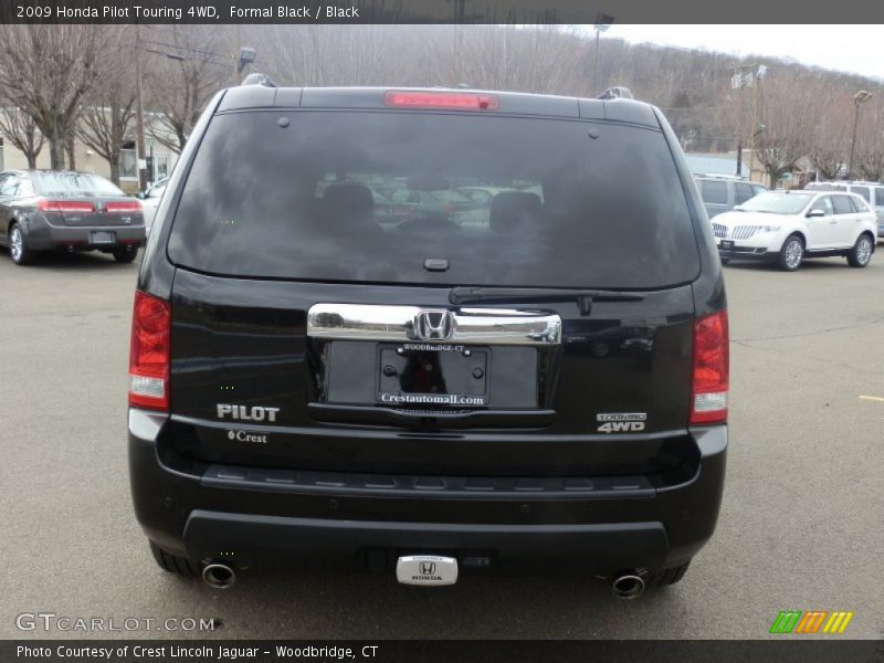 Formal Black / Black 2009 Honda Pilot Touring 4WD