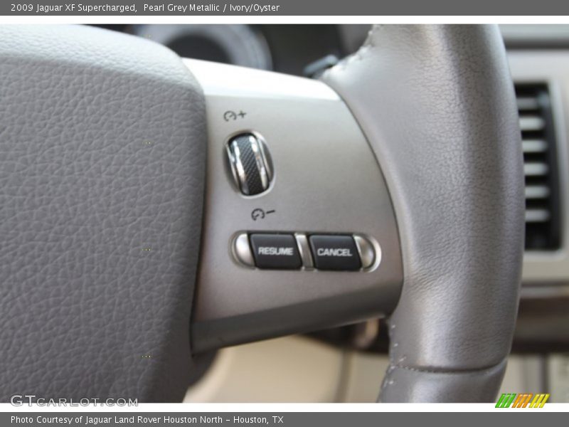 Pearl Grey Metallic / Ivory/Oyster 2009 Jaguar XF Supercharged