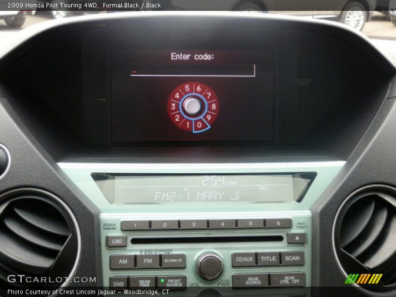Formal Black / Black 2009 Honda Pilot Touring 4WD