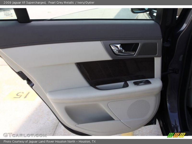 Pearl Grey Metallic / Ivory/Oyster 2009 Jaguar XF Supercharged