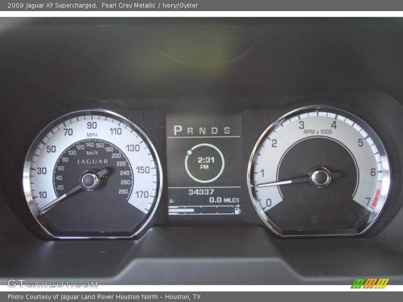 2009 XF Supercharged Supercharged Gauges