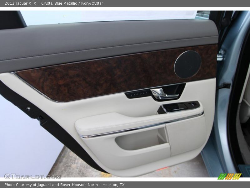 Crystal Blue Metallic / Ivory/Oyster 2012 Jaguar XJ XJ