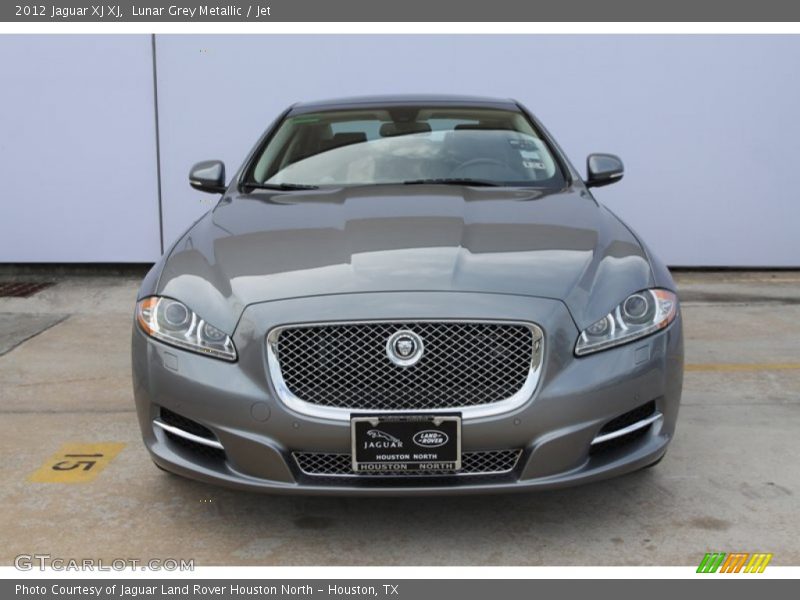 Lunar Grey Metallic / Jet 2012 Jaguar XJ XJ