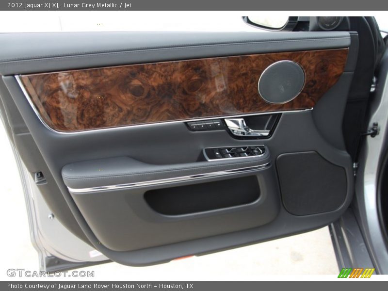 Lunar Grey Metallic / Jet 2012 Jaguar XJ XJ