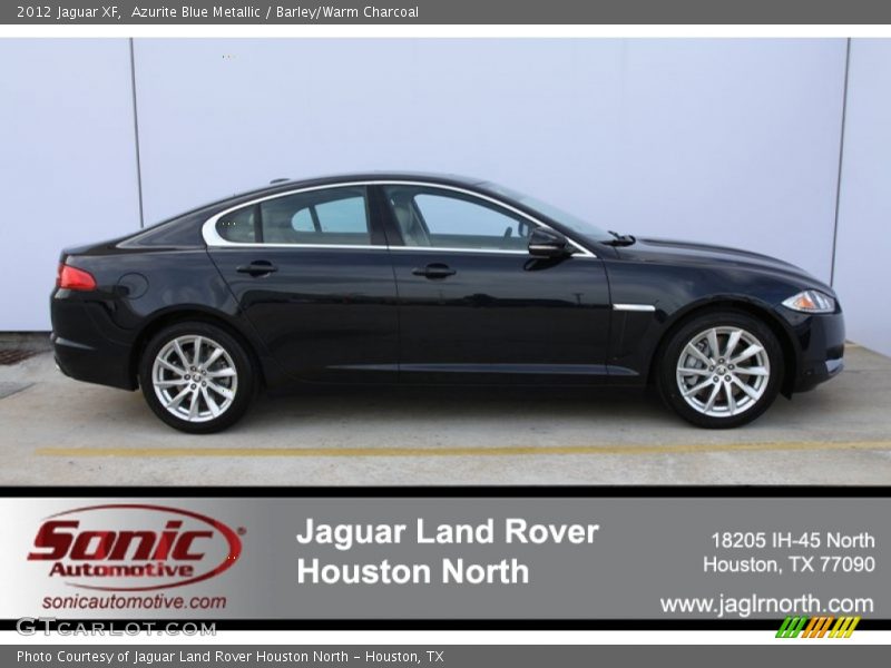 Azurite Blue Metallic / Barley/Warm Charcoal 2012 Jaguar XF