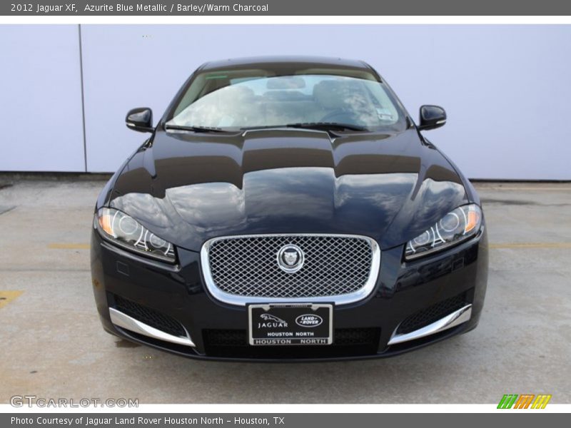 Azurite Blue Metallic / Barley/Warm Charcoal 2012 Jaguar XF