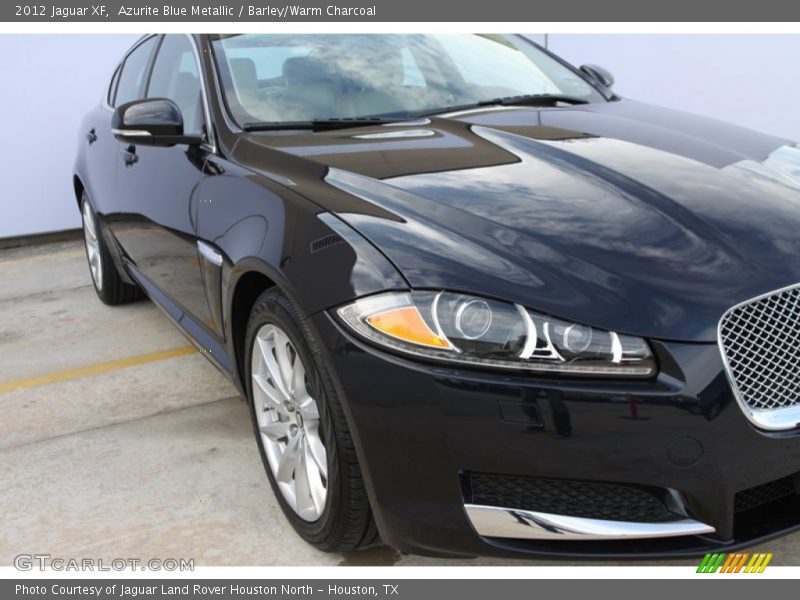 Azurite Blue Metallic / Barley/Warm Charcoal 2012 Jaguar XF