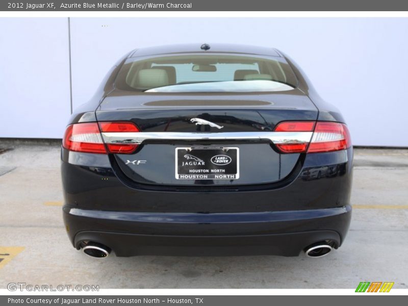 Azurite Blue Metallic / Barley/Warm Charcoal 2012 Jaguar XF